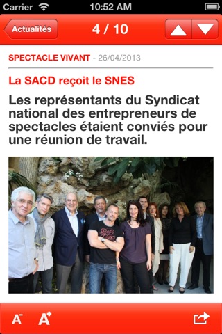 SACD.fr screenshot 3