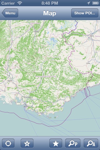 Provence Alpes Cote D Azur Map - PLACE STARS screenshot 2