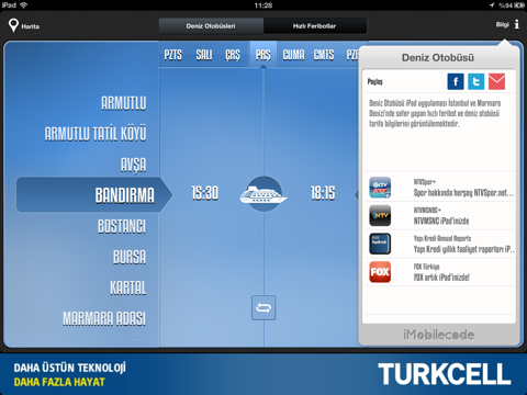 Screenshot #6 pour Deniz Otobüsü