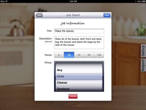 Job Jar for iPad Lite screenshot 3