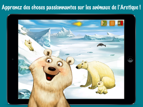 Screenshot #6 pour Pôle Nord - Aventures d'animaux pour les enfants