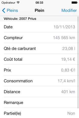 Mileage Keeper screenshot 3