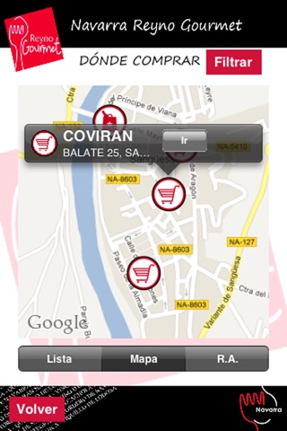 Navarra Reyno Gourmet screenshot 2