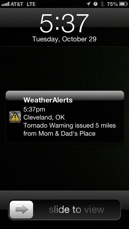 NOAA Weather Alerts - Severe Weather Push Notifications & Warnings