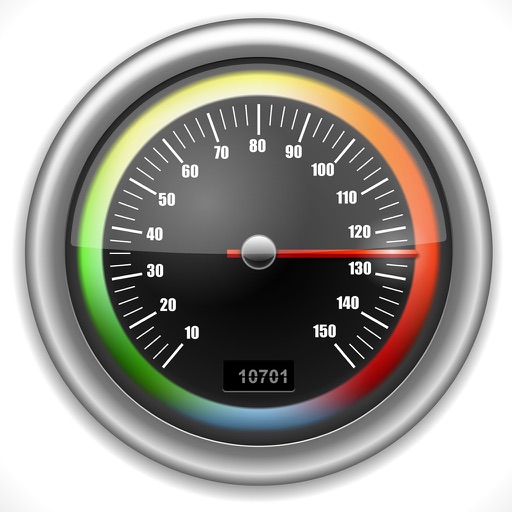 Speedometer & odometer tracker - track your location, speed , average speed and share with friends icon