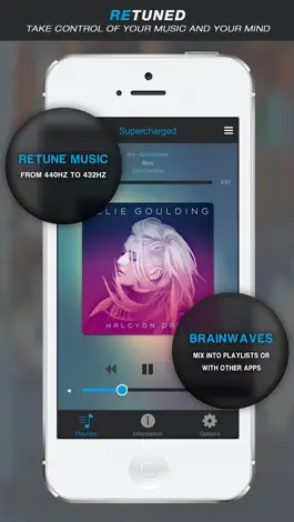 Game screenshot Retuned - Music tuner and binaural beat brainwave entrainment by Universal Tones mod apk