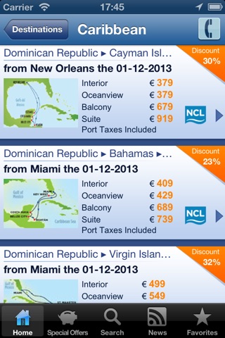 Ticketncl - Cruises screenshot 4