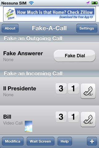 Fake-A-Call Free ™ screenshot 4