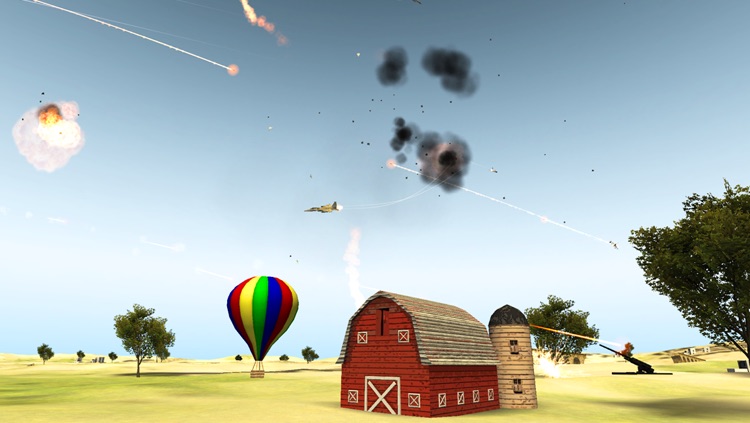 3D Desert Strike Plane Combat screenshot-3