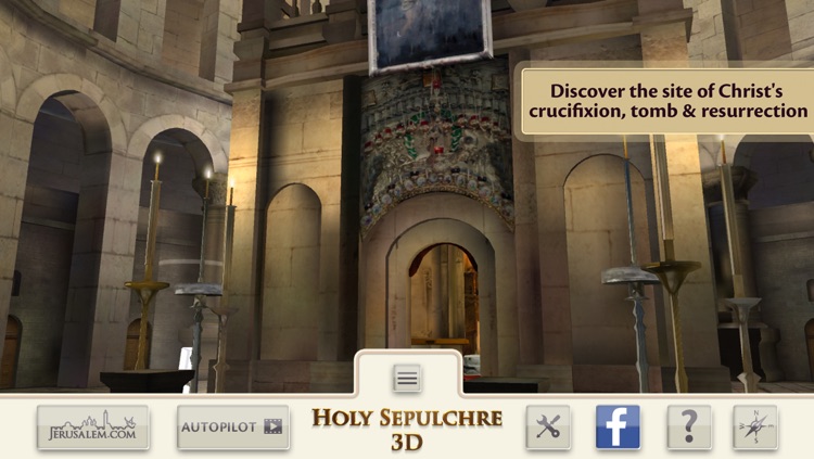 Holy Sepulchre 3D Interactive Virtual Tour - Jesus Christ in Jerusalem