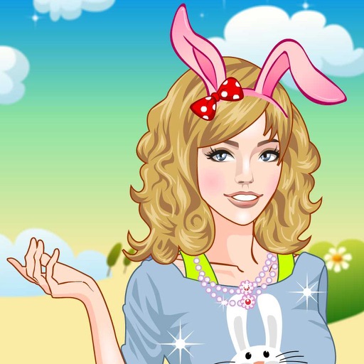 Beauty Easter Girl Dressup icon