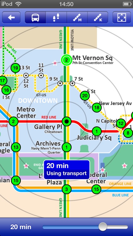 Washington Metro - Map and route planner by Zuti