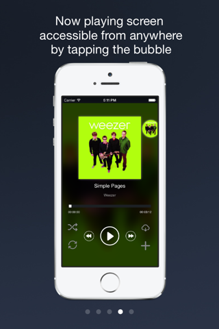 Vibe Cloud Music Player - (For Dropbox, Box, Mega, Google Drive) screenshot 3