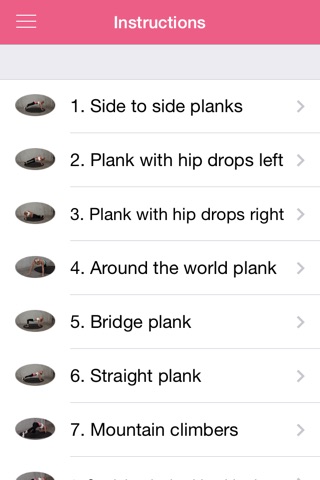 Plank Variation Workout screenshot 4