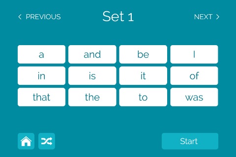 Australian/UK Complete Kindergarten Sight Words screenshot 3