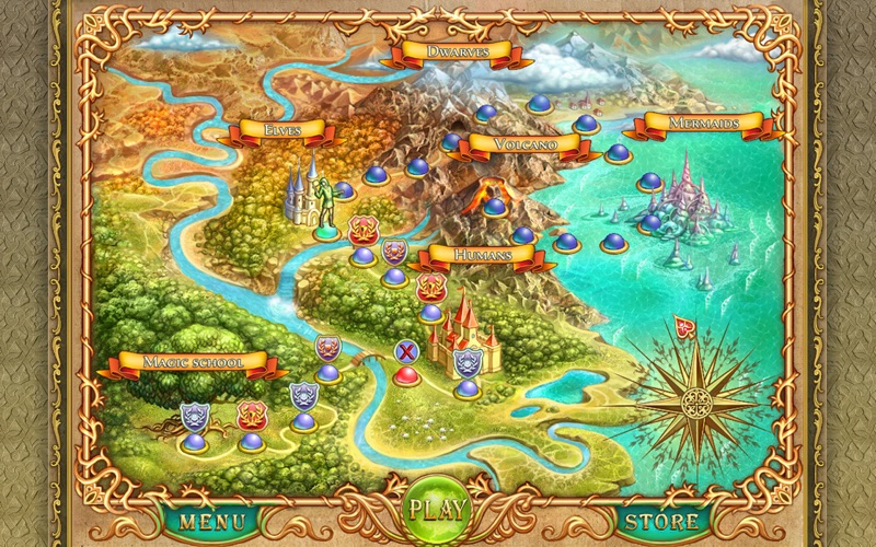 Screenshot #1 pour The chronicles of Emerland. Solitaire.