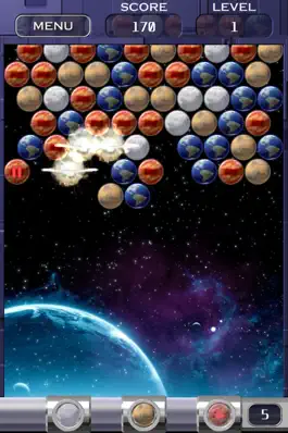 Game screenshot Bubble Shooter Space Edition apk