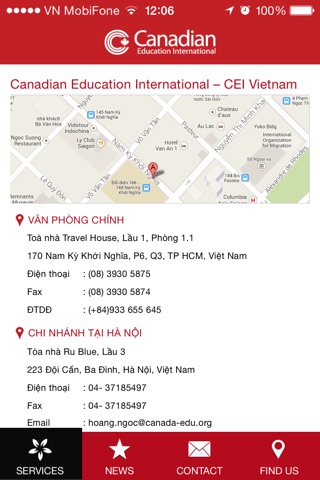CEI Vietnam - Study in Canada (Du hoc Canada) screenshot 3