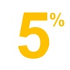 5% Back