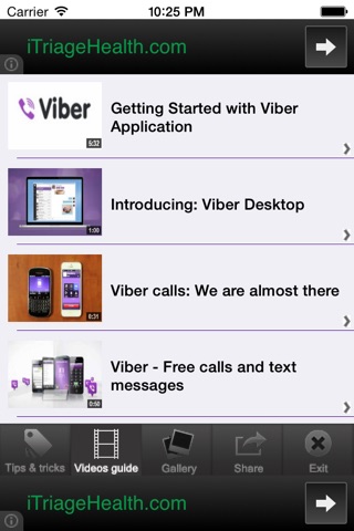 Guide of Viber screenshot 2