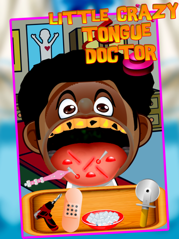 Screenshot #6 pour Peu fou langue, dentiste (dents) et Visage Docteur (dr) - Fun Jeux pour enfants