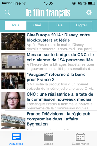 Le film français application screenshot 2