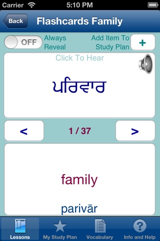 Learn Punjabi screenshot 3