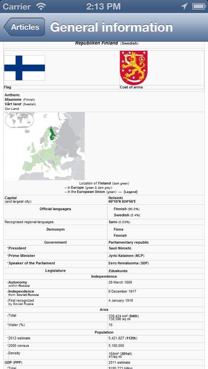 Finland Offline Map - PLACE STARS screenshot-4