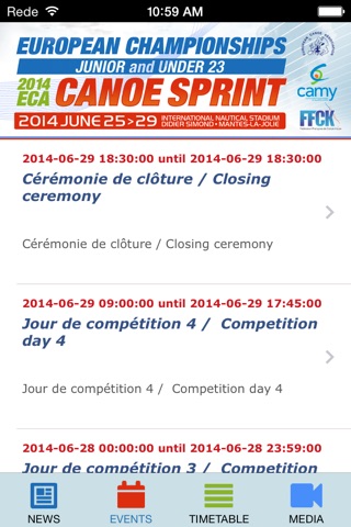 2014 ECA Junior and Under 23 Canoe Sprint European Championships screenshot 2