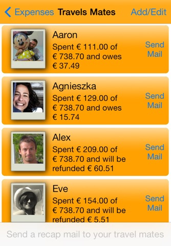 Share Travel Expense Free screenshot 4