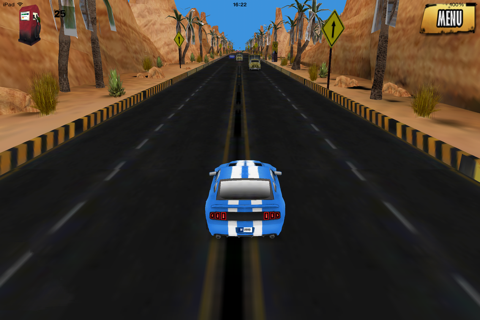 American Muscle, Turbo Charged Traffic Racing : A High Octane, Zig-Zag,Exhilarating 3D Game for Motor Heads with Skyline FREE screenshot 3