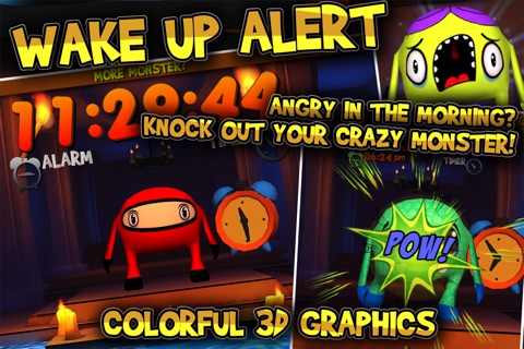 Crazy Monster Clock screenshot 2