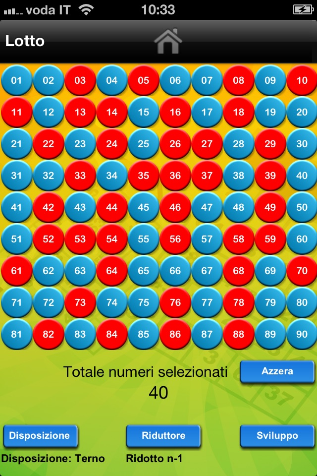 Gioco del lotto screenshot 3