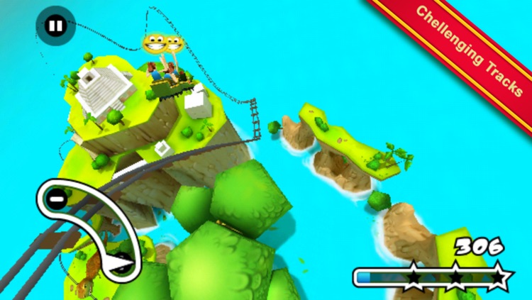 Jurassic 3D Rollercoaster Rush screenshot-3
