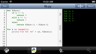 Python 3.2 for iOS Screenshot 3