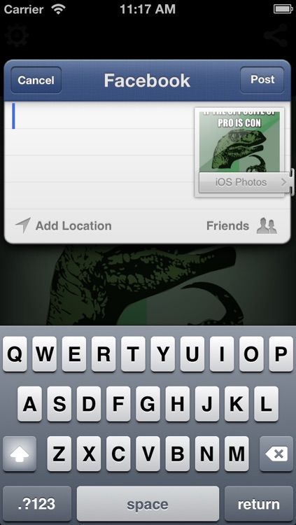 Philosoraptor Pro Meme Generator screenshot-3