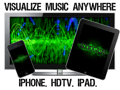 Screenshot #4 pour Audiogasm: Music Visualizer - Real time animation of audio and music for iPhone, iPod touch, and iPad