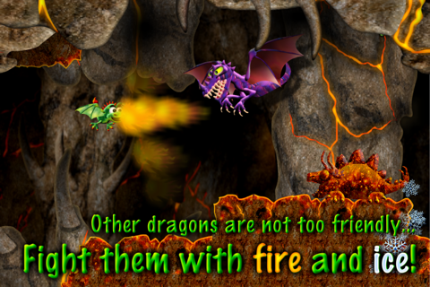 Little Dragon - One Touch Flying Game screenshot 3