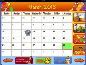 Calendar Trainer Lite screenshot #2 for iPad