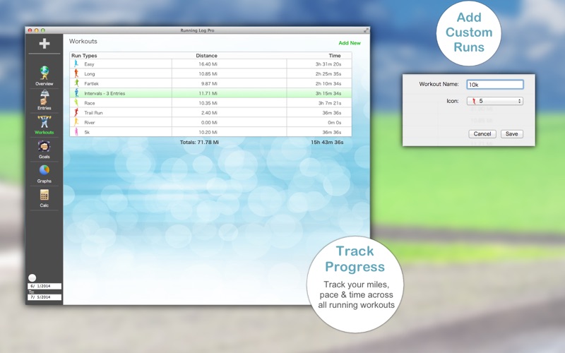 Running Log Pro - Tracking Tool thumbnail 4