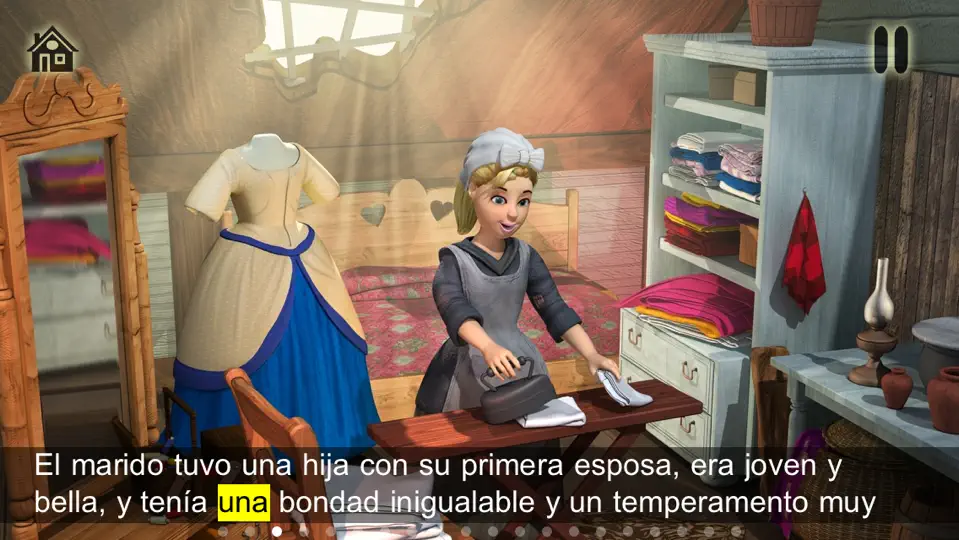Captura de pantalla de Cenicienta - Libro Y Juegos (Lite) en iPhone 1