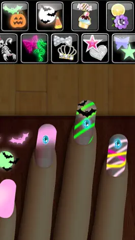Game screenshot Glow Nails - Glowing Neon Lite Up Nail Art Salon mod apk