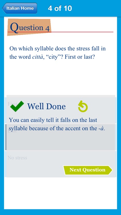Berlitz Language Quiz: French, Spanish, Italian screenshot-3