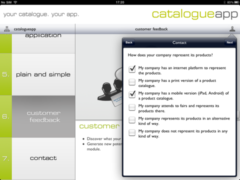 catalogueapp screenshot 2