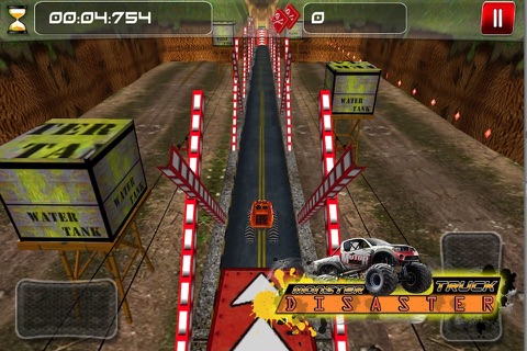 Monster Truck Disaster ( 3D Car Racing Games ) screenshot 4