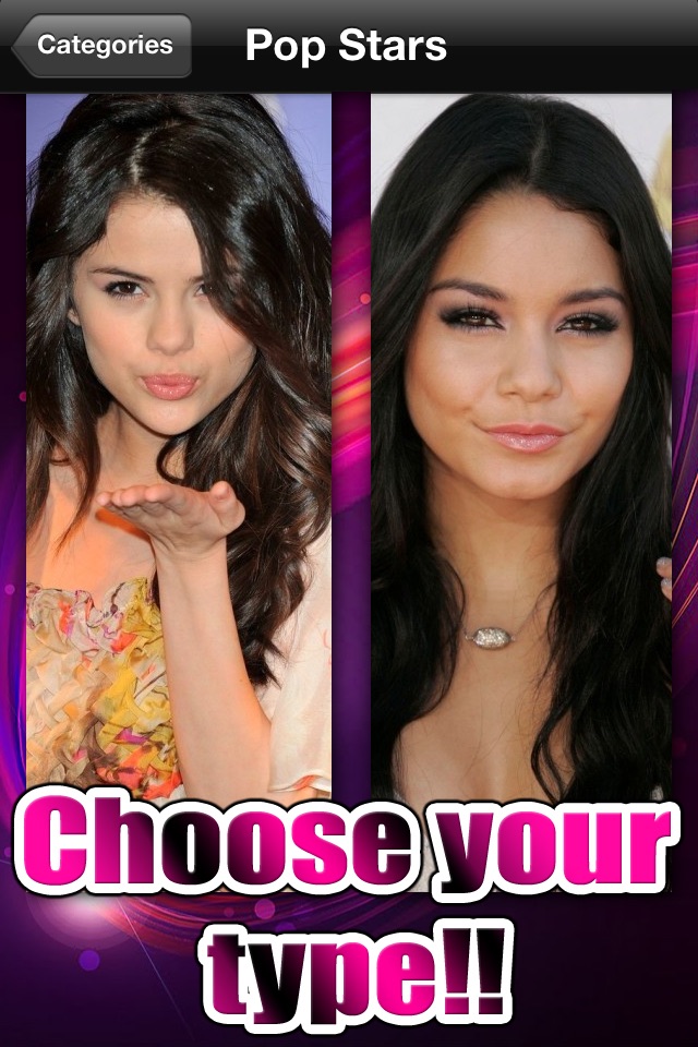 Crush Picker - Choose Your Crush Game Celebrity Star Clicker Cinema Tap screenshot 4