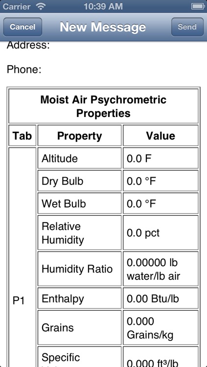 HVAC Buddy® Psychrometric