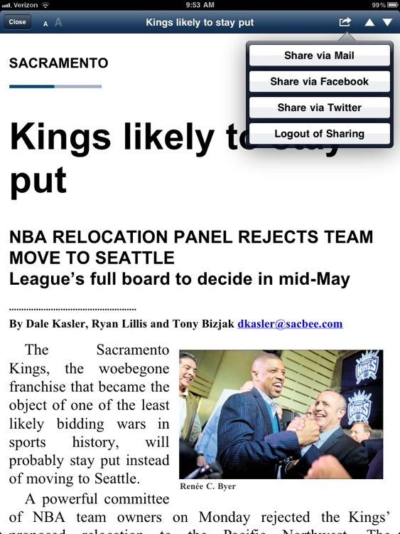 The Sacramento Bee e-Edition for iPad screenshot-4