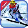 Ski Race Time - Surfer Snow Skiing on Safari Slopes delete, cancel