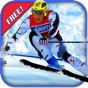 Ski Race Time - Surfer Snow Skiing on Safari Slopes app download